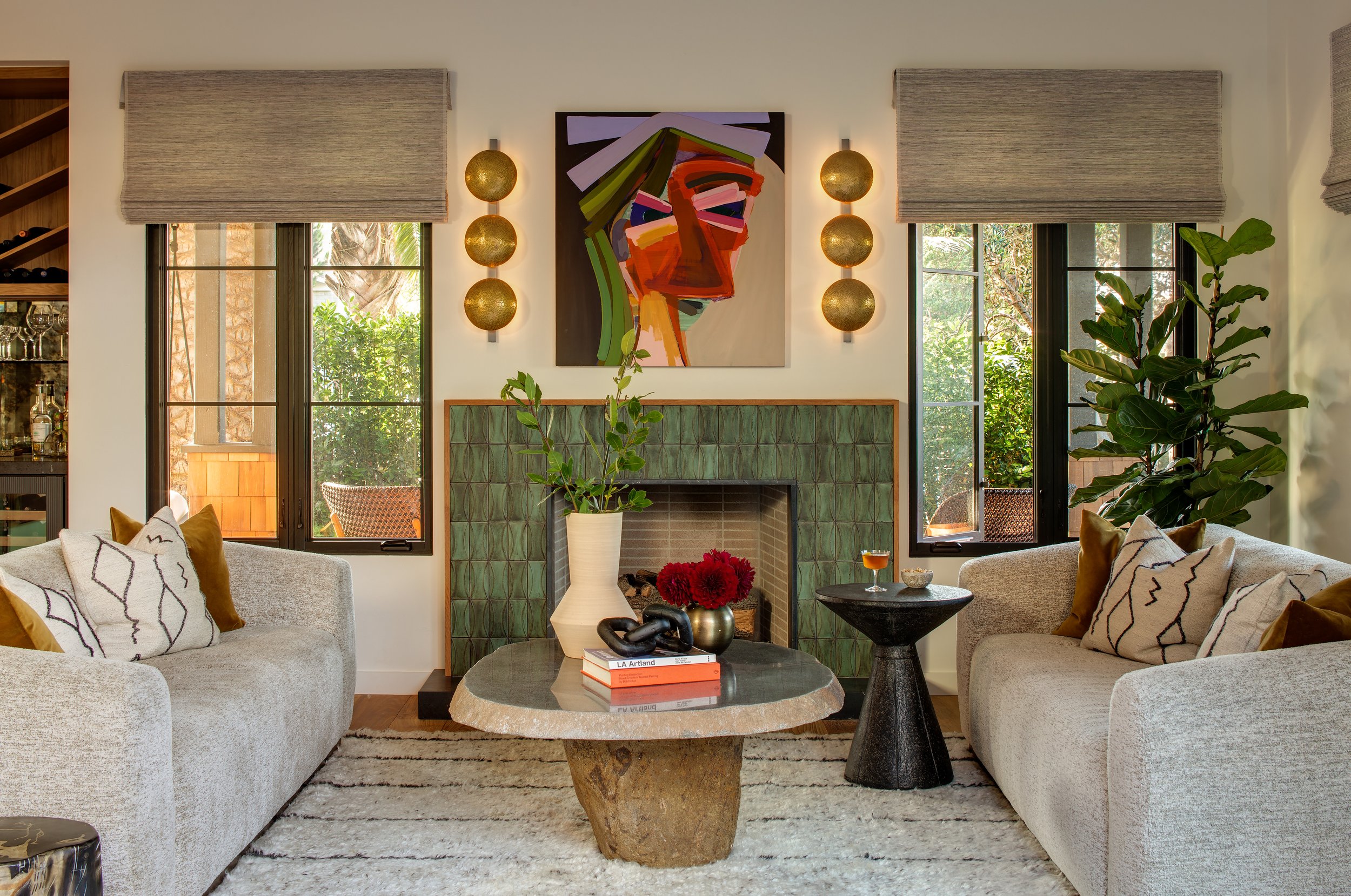 Interior vignette by Rockwell Interiors