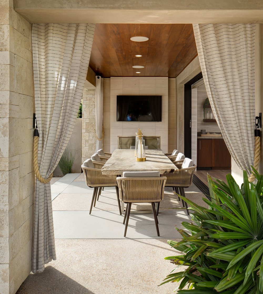 Via Callado residence interior design by Rockwell Interiors
