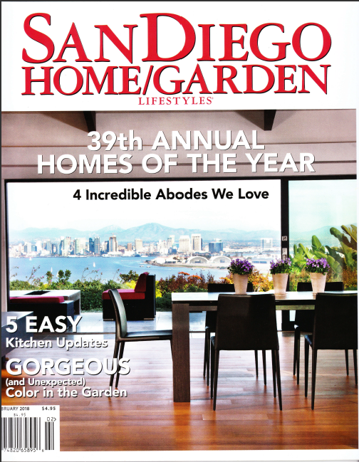Home and Garden cover featuring Rockwell Interiors, 2018